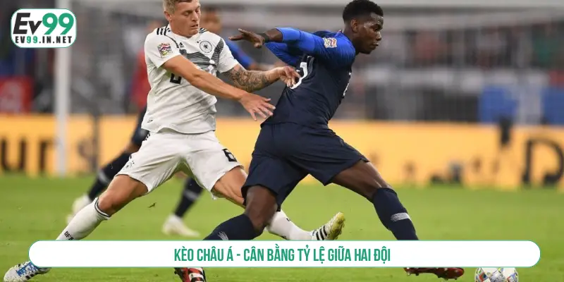 Kèo châu Á - Cân bằng tỷ lệ giữa hai đội