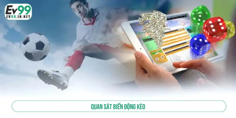 Quan sát biến động kèo 